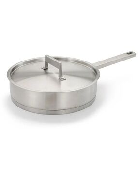 Aava Elements Stainless Steel Covered Sauté Pan With Lid
